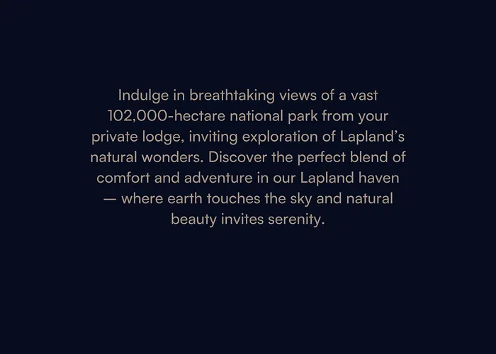 Domek letniskowy The Fell Levi