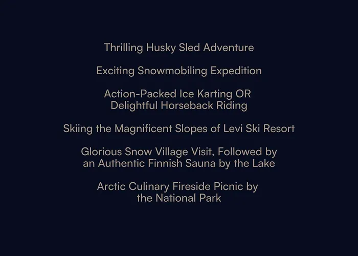 Domek letniskowy The Fell Levi